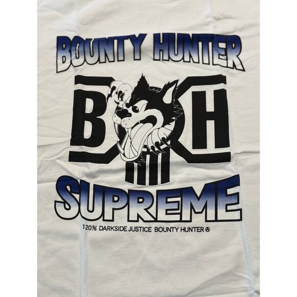 Supreme 2023 Supreme x Bounty Hunter Wolf Tee 'White'*NEW w/out tags*XL - Picture 3 of 6